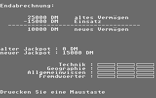 Grosse Quiz (Das) atari screenshot